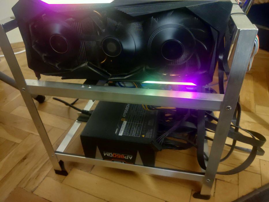 Mining Rig 6800XT x8 506 Mh