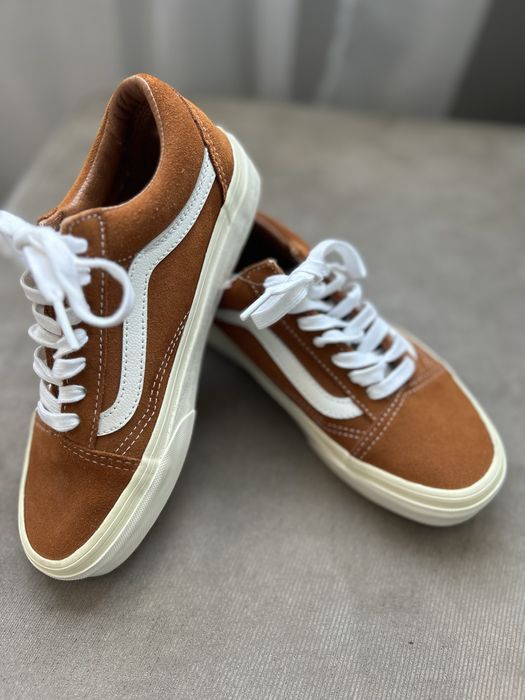 Детски обувки Vans Old Skool, естествена кожа, номер 34,5