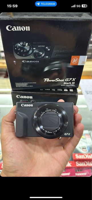 Canon G7 X Mark III