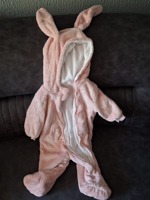 Бебешки космонавт-розов, зайче