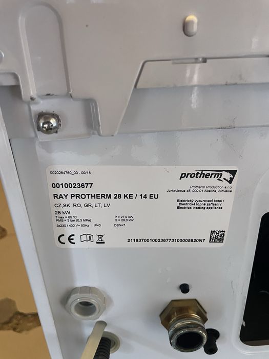 vand Centrala pe curent Protherm de 28 kw