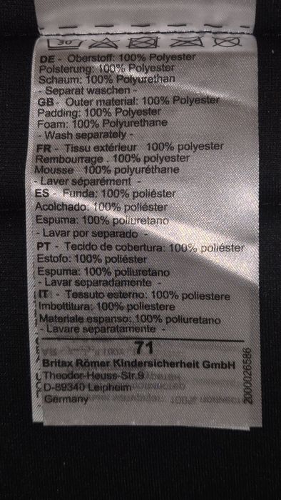 Insert confort scaun auto Britax Romer