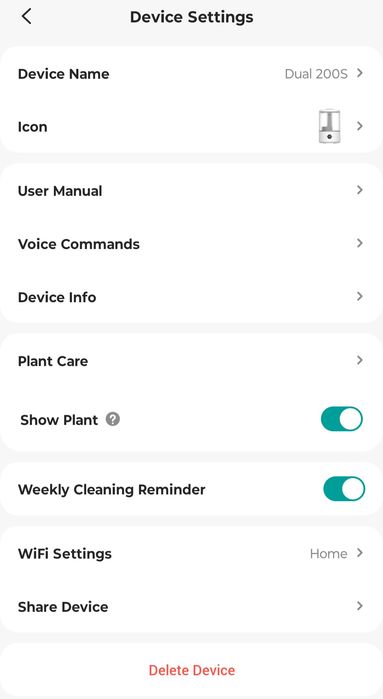Umidificator de Aer LEVOIT Dual 200S, SMART, WI-FI