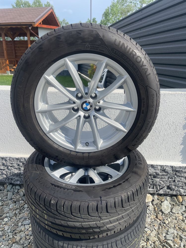 Jante aliaj Bmw x3 seria 5 .6 E.T.C 5x112 2 anvelope noi 225/60/R17
