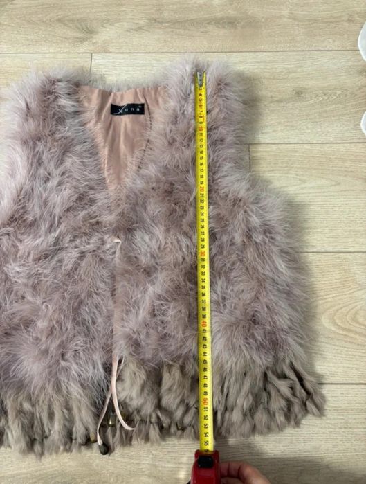 Vesta  suprba pene strut naturale super calduroasa