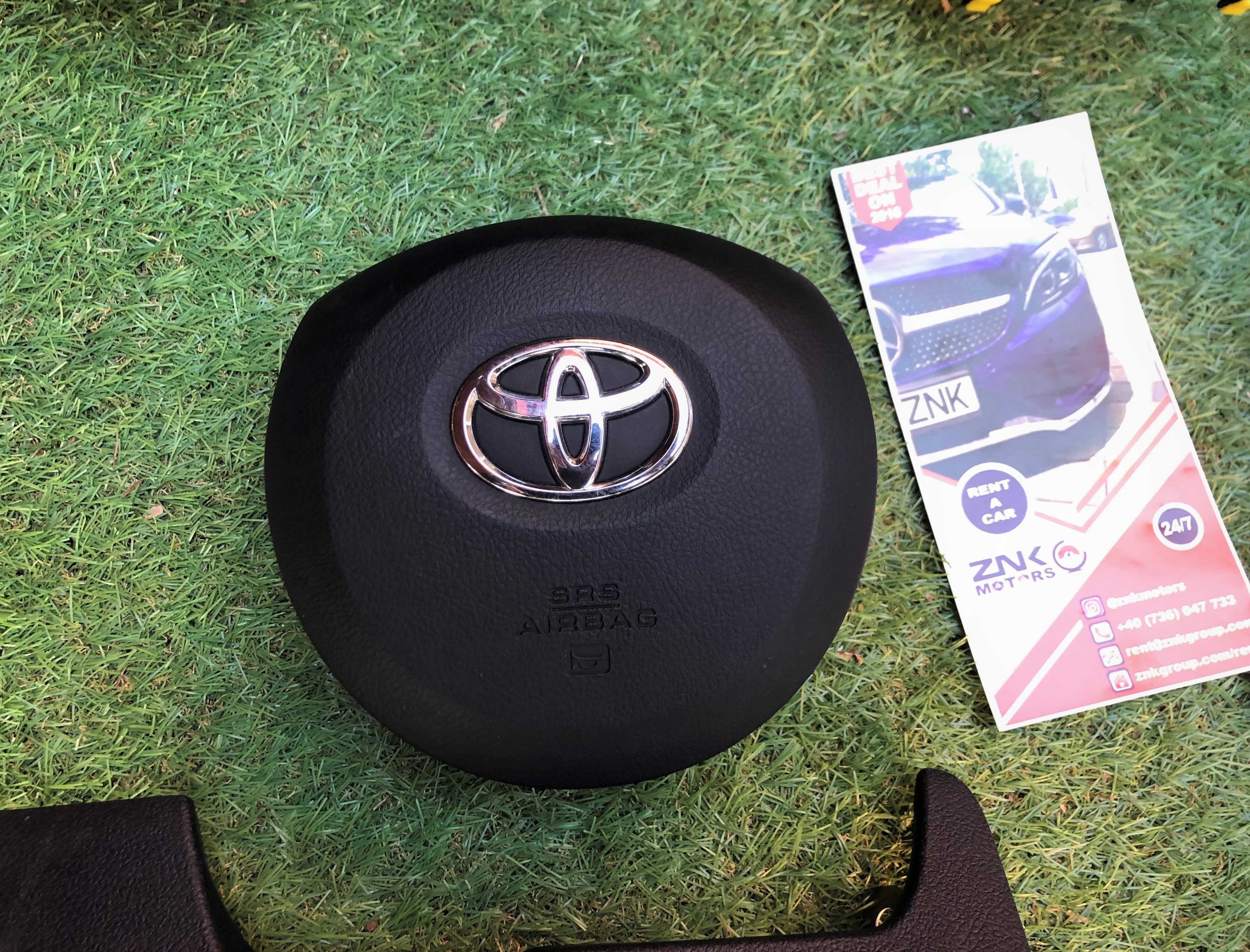 Toyota Yaris III 2015-2019 kit airbag plansa bord set centuri cortine