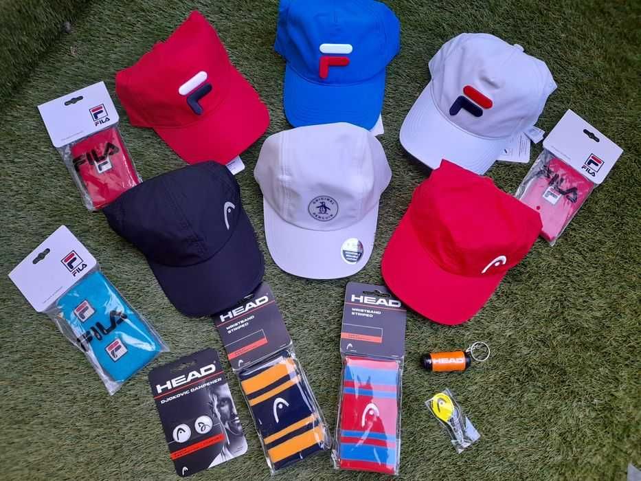 Екипировка Adidas, Lacoste, Nike, Head, Yonex и Roland Garros