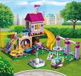 Joc construit tip lego Hearlake City Friends 343 piese 2 figurine