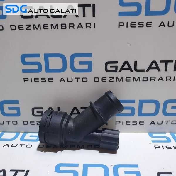 Tub Tubulatura Cot Robinet Flansa Apa Lichid Racire Termostat Radiator Seat Cordoba 1.9 TDI ASY ATD ASZ AXR BLT 2002 - 2009 Cod 6Q0122291F [D0111]