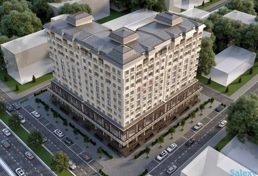 Продам 2/5/12 с кадастром  Новостройка ЖК Paradise House Юнусабад 11