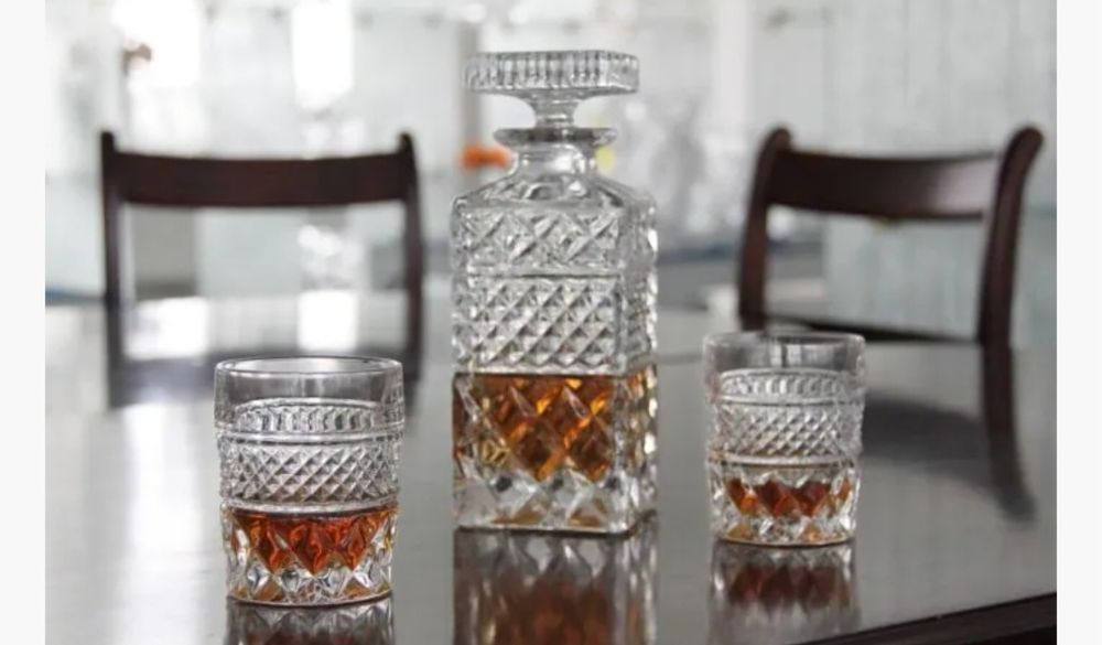 Pahare-set cristal de bohemia