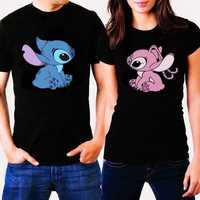 Тениски за двойки Стич и Ейнджъл (Stitch & Angel)