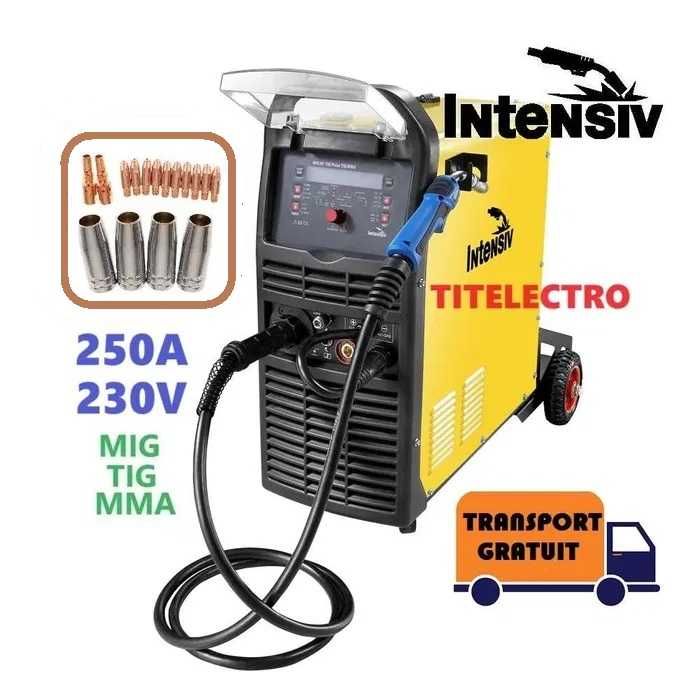Aparat sudura cu sarma DIGI MIG 250 INTENSIV MIG-MAG/TIG/MMA + DUZE