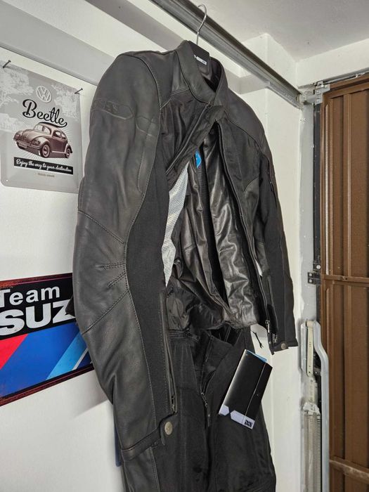 Чисто нов мото екип IXS -(текстил и кожа) , размери: от 50 до 56