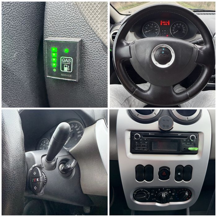 Dacia Logan 1 facelift / 1.2 MPI + GPL / EURO 5 / 2012 / AC / Servo