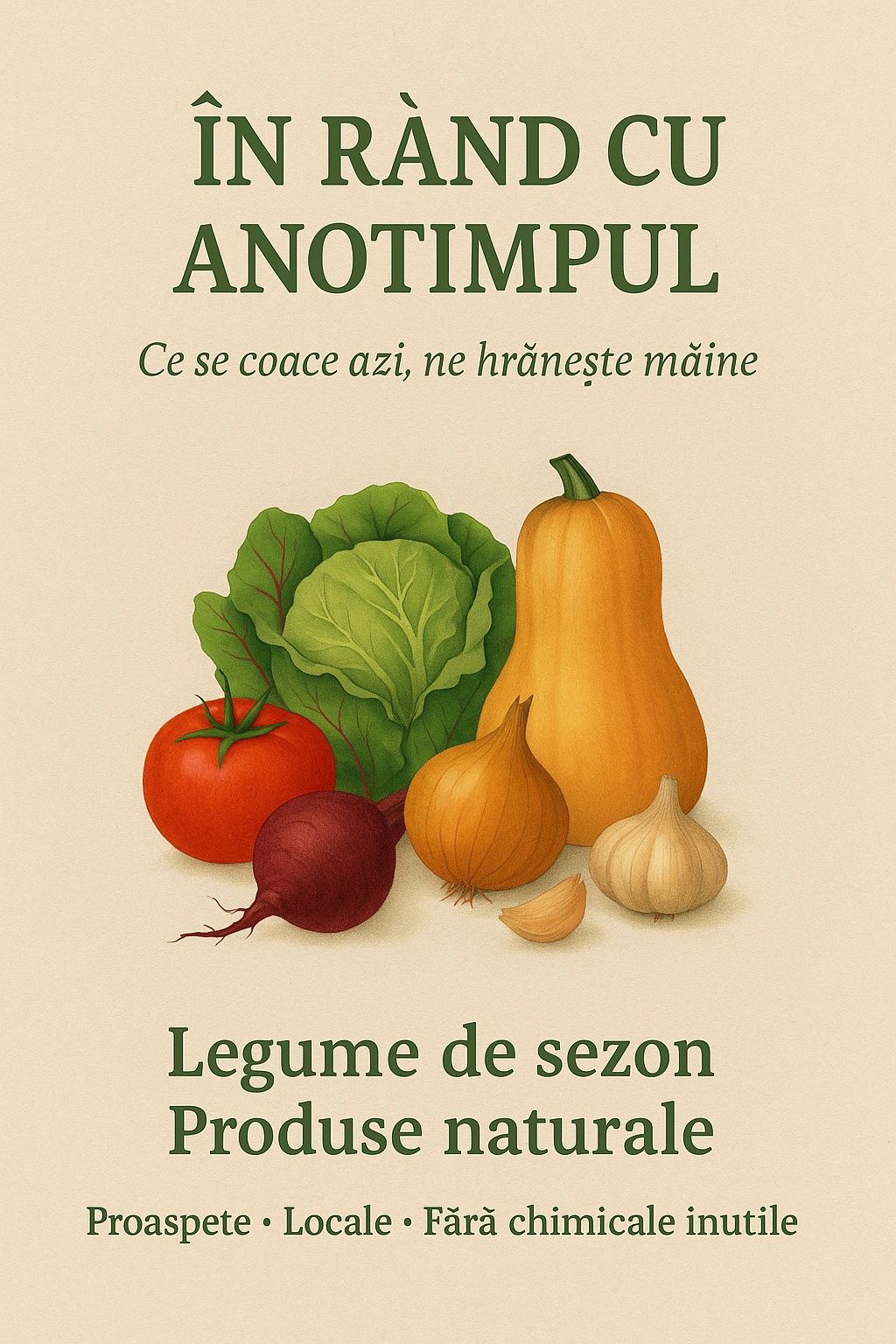 Legume de sezon , produse naturale