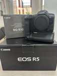 Vand Canon R5 si grip Canon BG-R10 ca noi. Nu R6,R6 mk II,etc