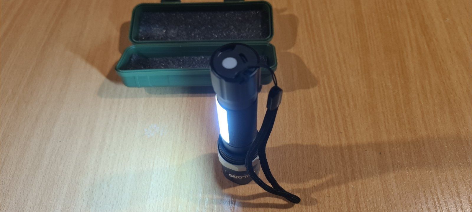 Фенерче LED, ZOOM, USB + кутийка