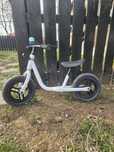 BTWN Bicicleta fara pedale Runride 100 10" alb -negru copii 85-105 cm