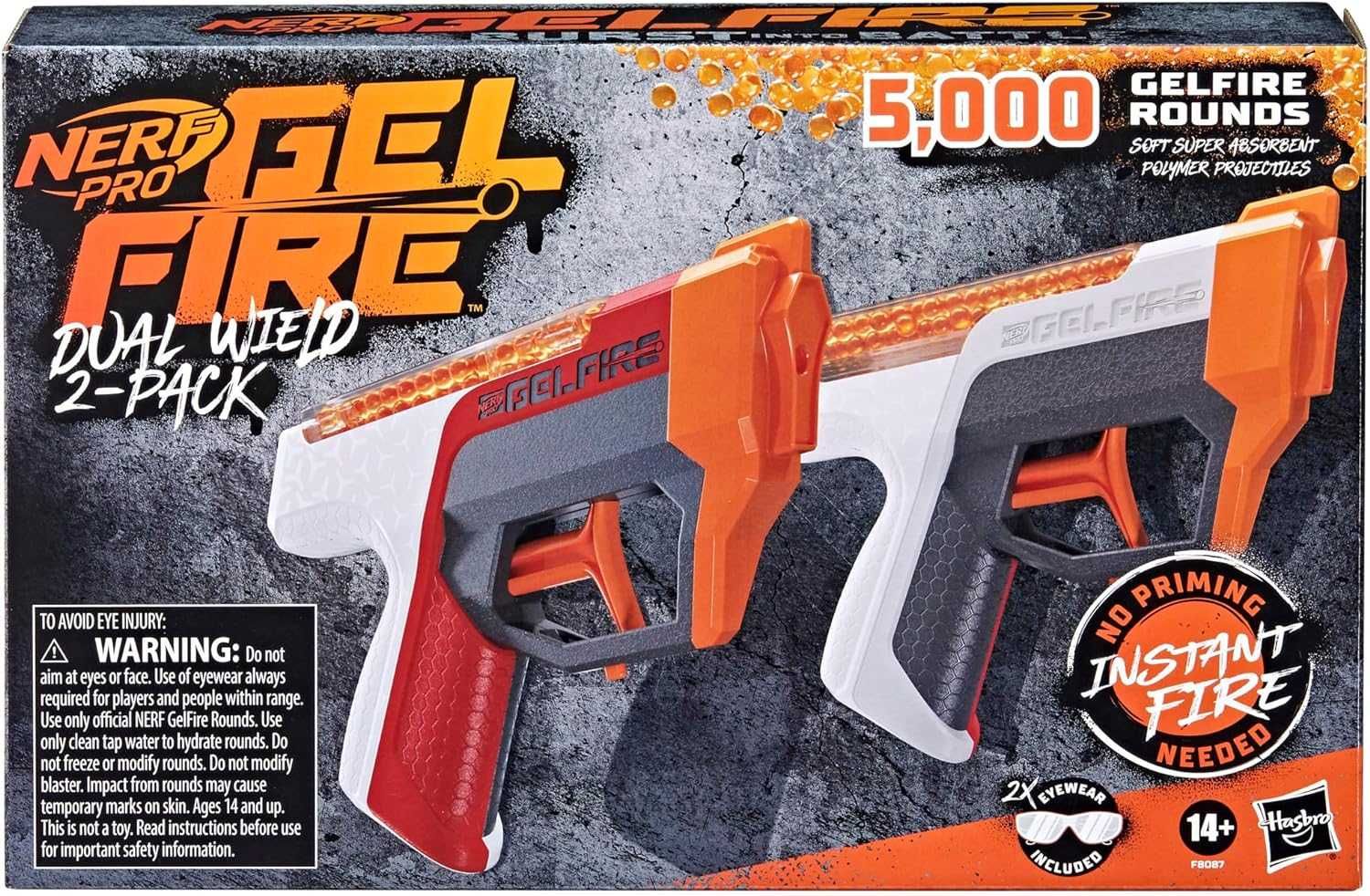 NERF Pro Gelfire гелевые пули, 2 Бластера