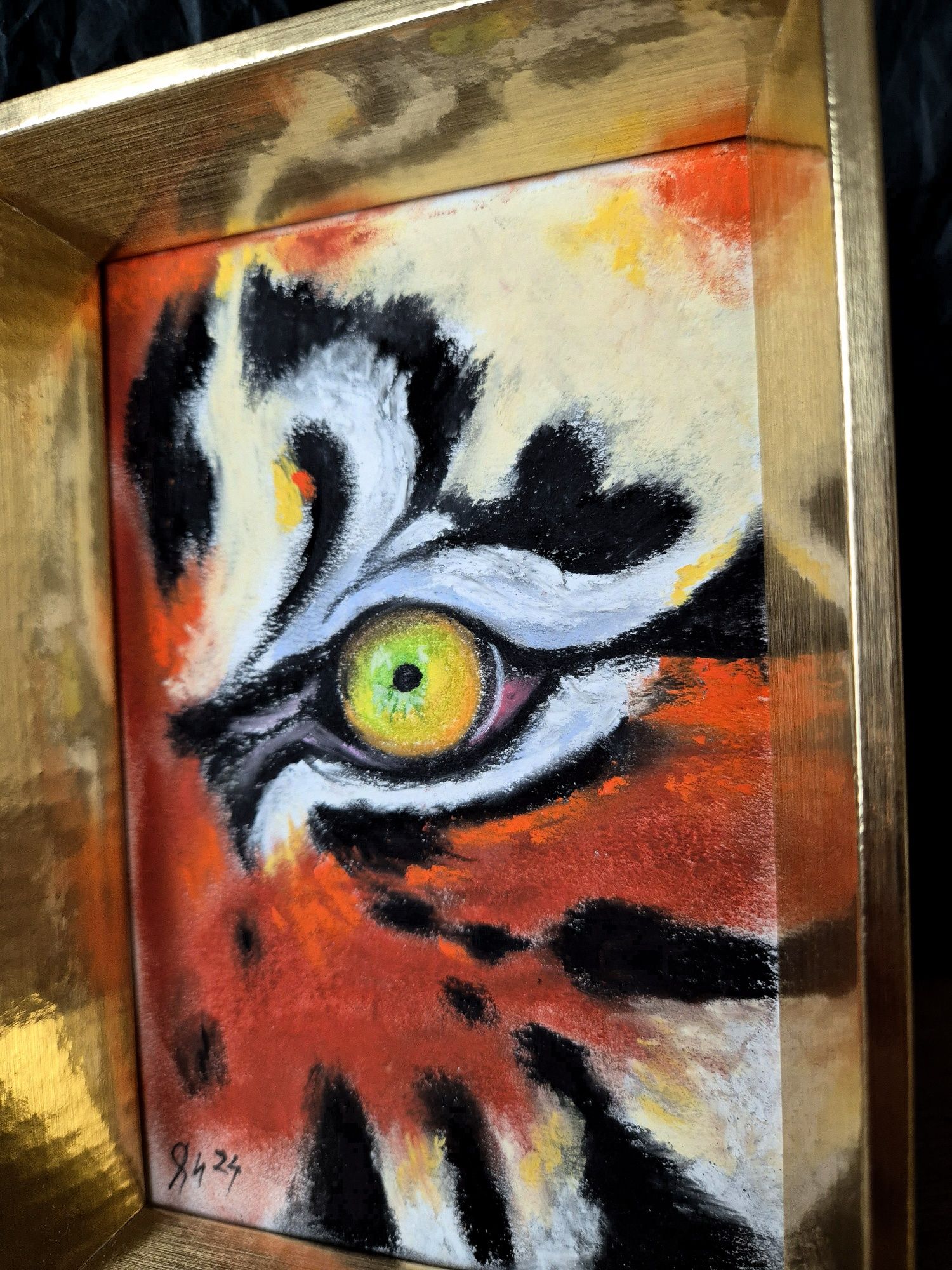 Тигрово око, картина оригинал