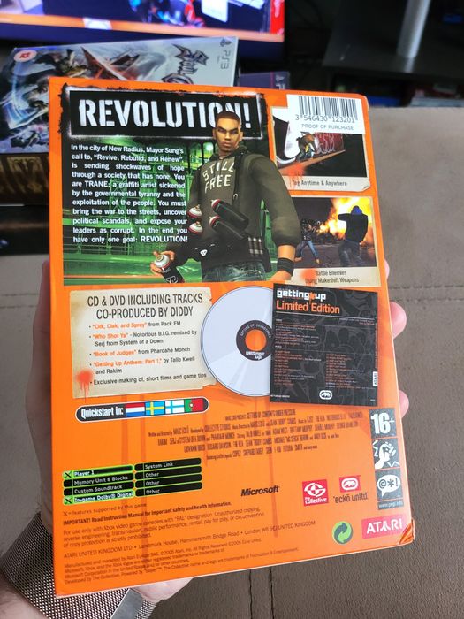 Marc Ecko's Getting Up: Contents Under Pressure Limited Edition