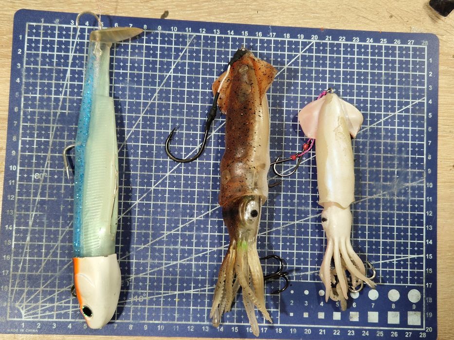 Силикони за тежък морски джиг. Fiiish savage gear Squid 130-250gr. hea
