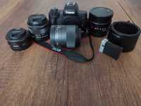 Canon M50 II + 4 обектива и аксесоари