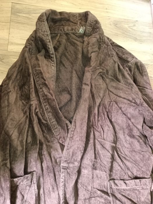 Halat baie culoare maro