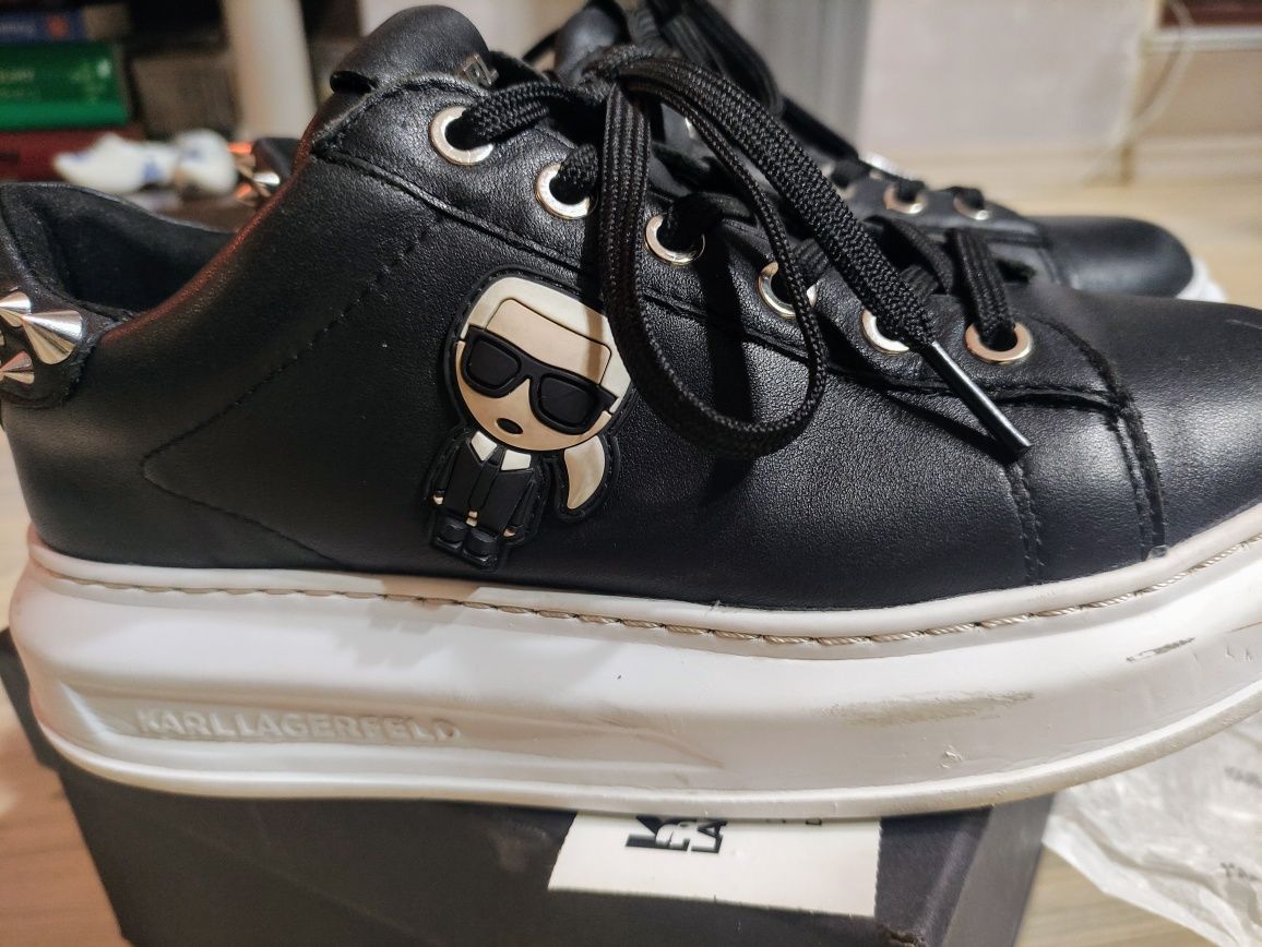 Karl Lagerfeld кожени сникърси