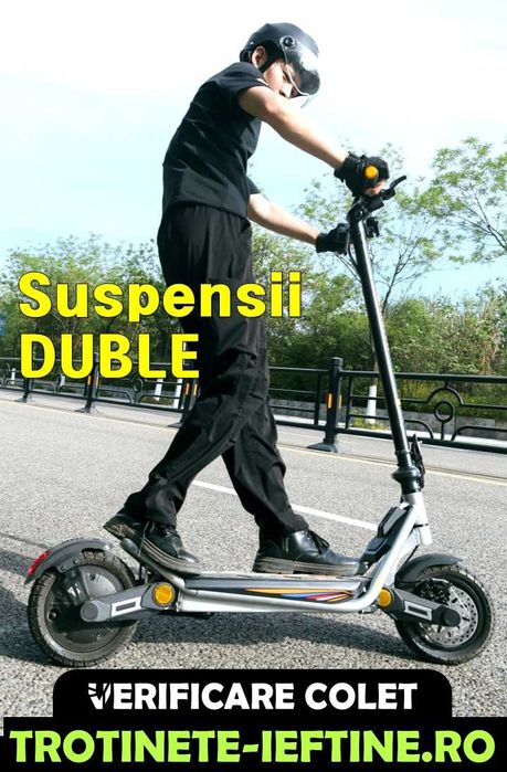 Trotineta KuKirin A1, Motor 800W, Suspensie GEL, 2025, Noua