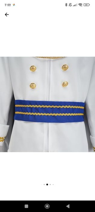 Costum de prinț 9-10 ani, mărime 140-146 cm înălțime