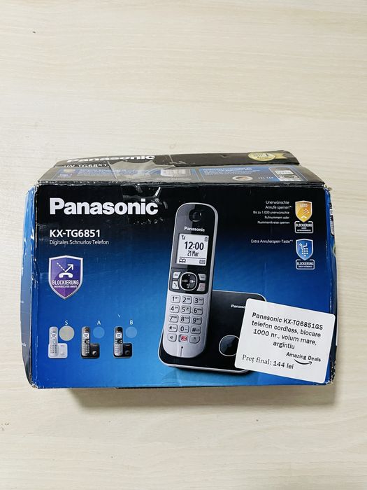 Telefon Fara Fir Panasonic ,Volum Mare