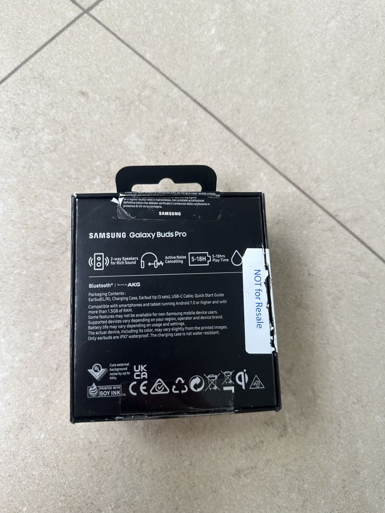 Слушалки Samsung Galaxy Buds Pro Phantom Black