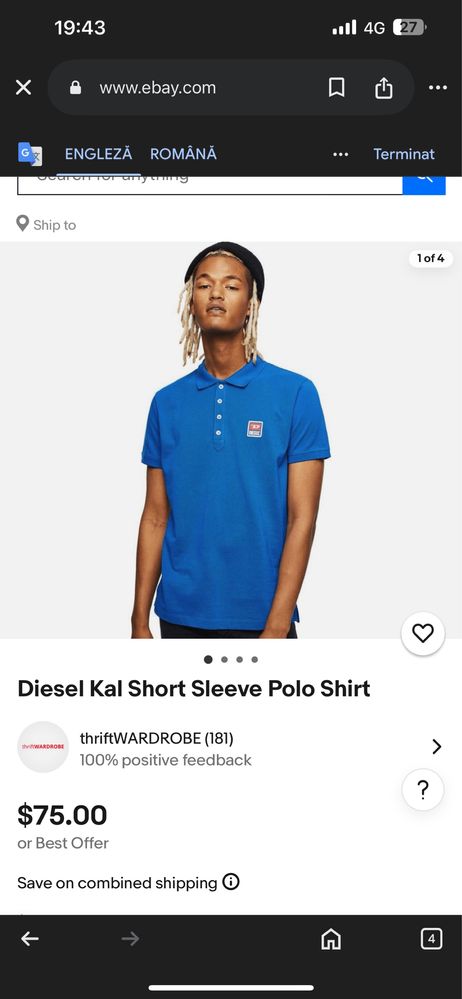 Tricou Diesel original