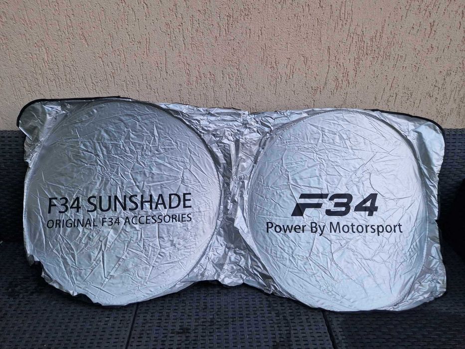 Parasolar AUTO Parbriz BMW Seria 3 F34 GT 145x80cm, Ultra Pliabil