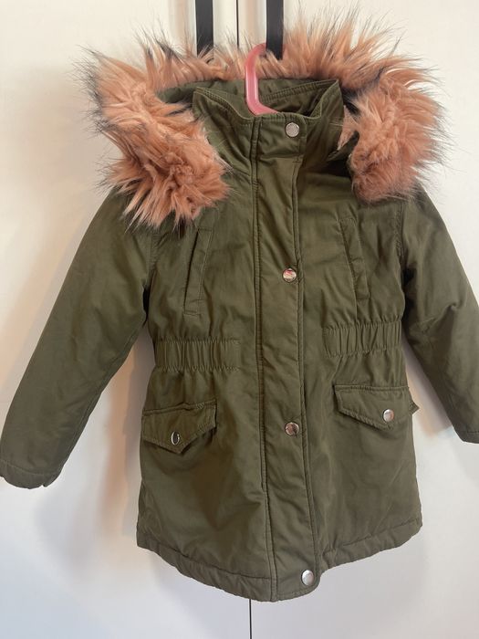 Зимно яке за момиче 104-116см  Terranova