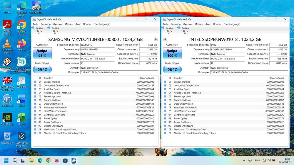 Продавам ASUS TUF Gaming A15-Ryzen 7/RTX 3050/32GB RAM/2TB - Като НОВ