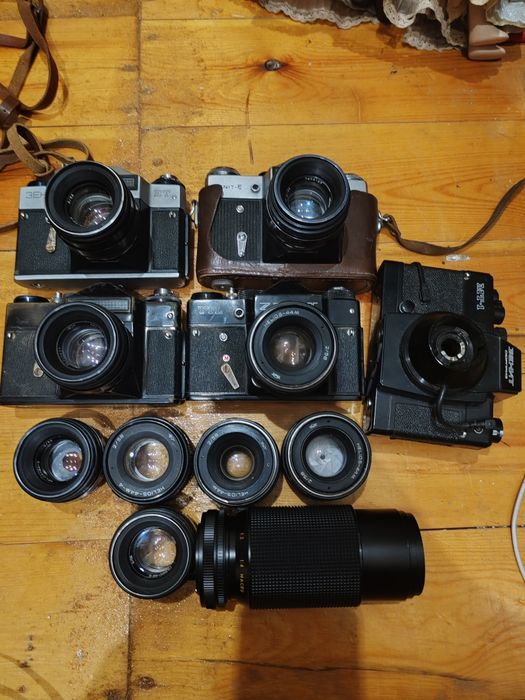 Фотоаппараты и обьективы зенит