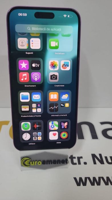 Telefon mobil Apple iPhone 16 Plus,128GB, 5G, Pink,100% -N-