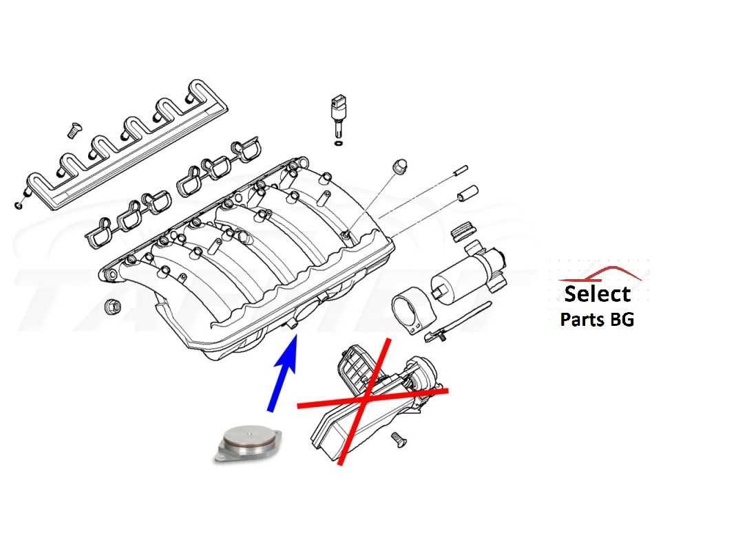 Тапа за Диса Disa Клапа БМВ M54 2.2 2.5 3.0 disa