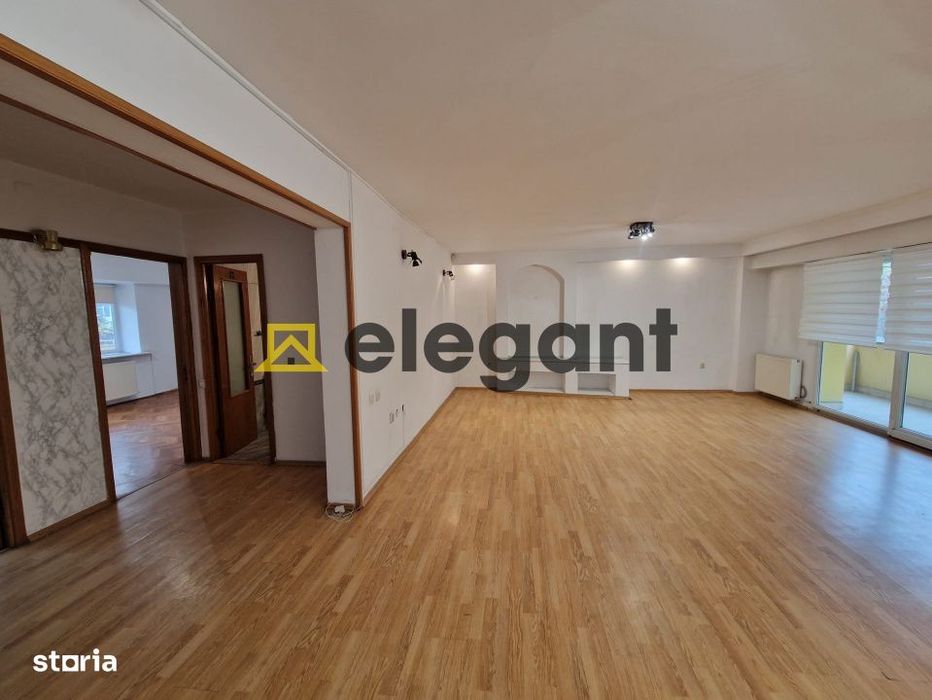 Apartament 3 camere, spatios, nemobilat, etaj 1, centrala, Central-ING