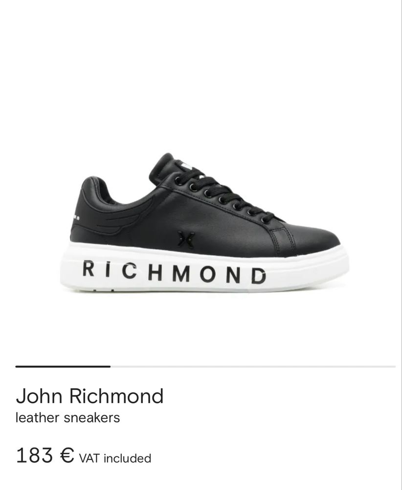 John Richmond Оригинални Сникърси, Два Модела, Нови