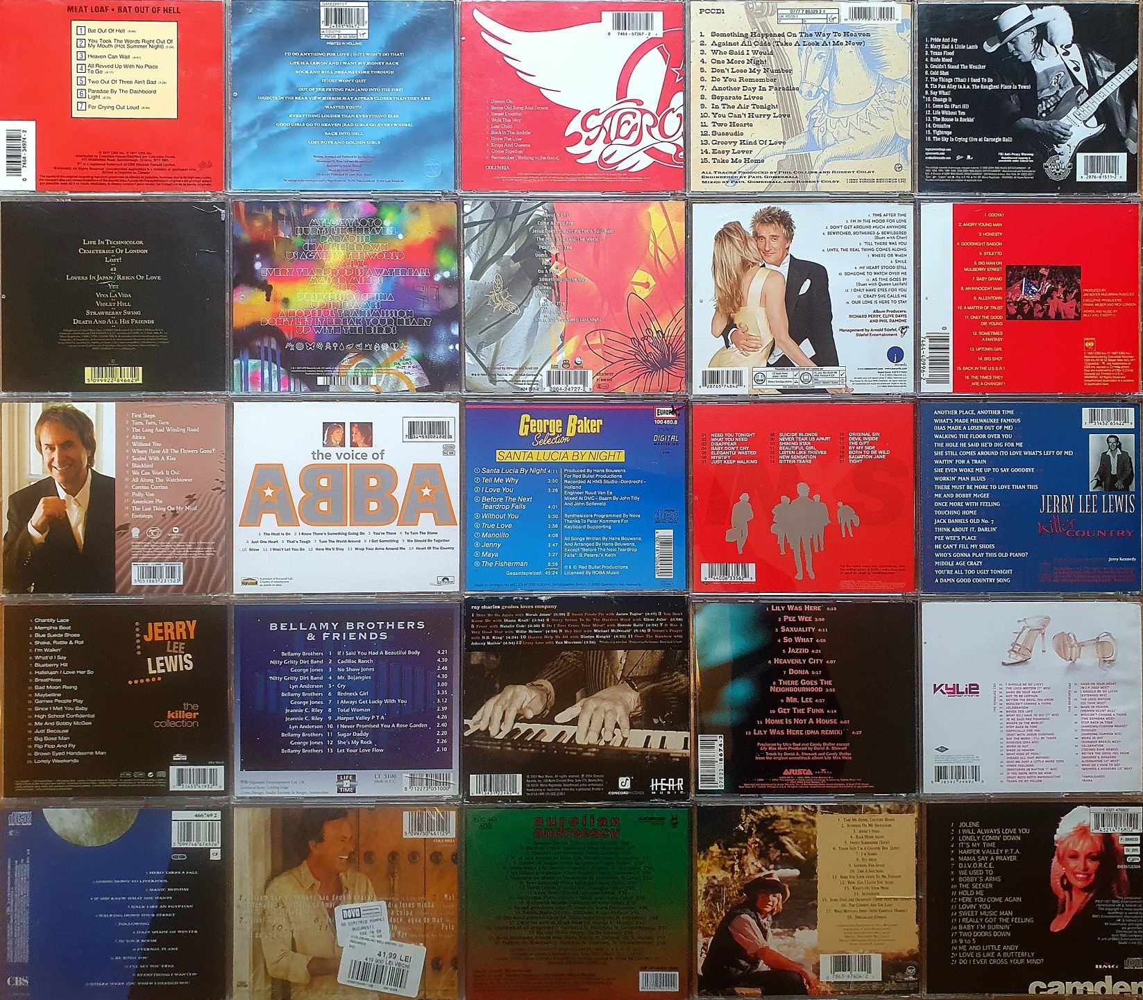 CD-uri muzica Aerosmith,Coldplay,Nirvana,Agnetha&Frida,G Baker,INXS
