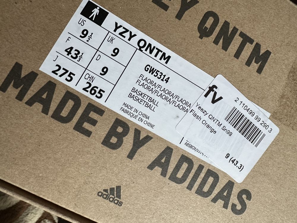 Adidas Yeezy QNTM Originali