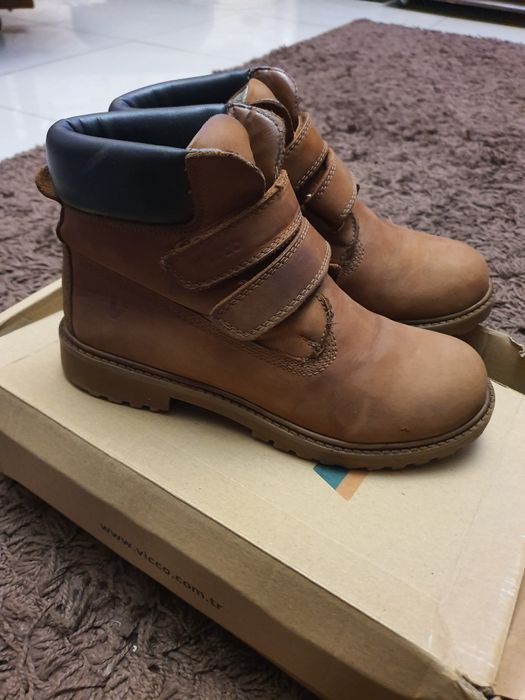 Ботинки на мальчика. 36 размер Vicco. кожа