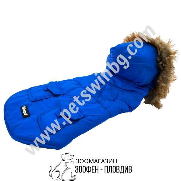 Яке за Куче- с Качулка- Classic Jacket Blue- XS, S, M, L- Pet Interest