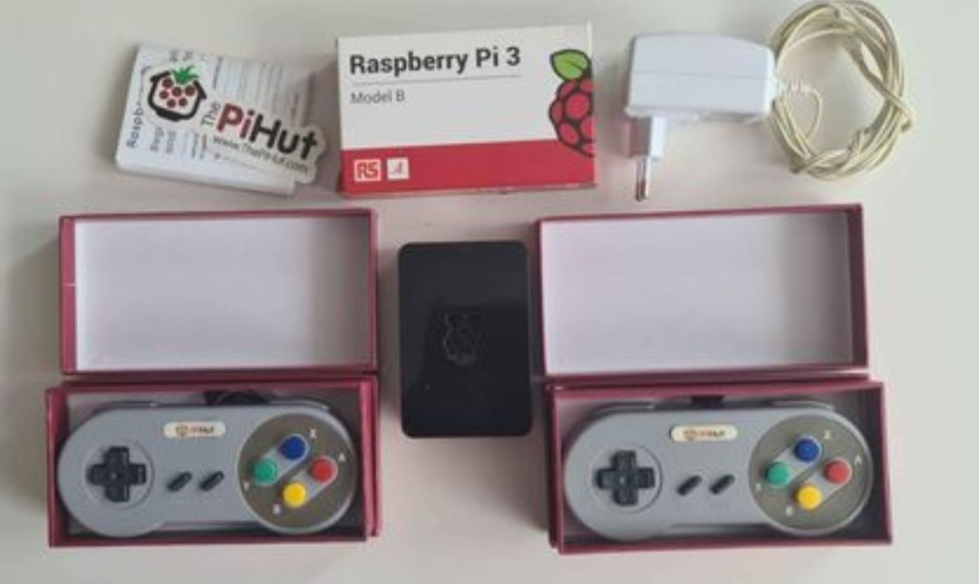 Raspberry Pi 3 + 2x joystick usb