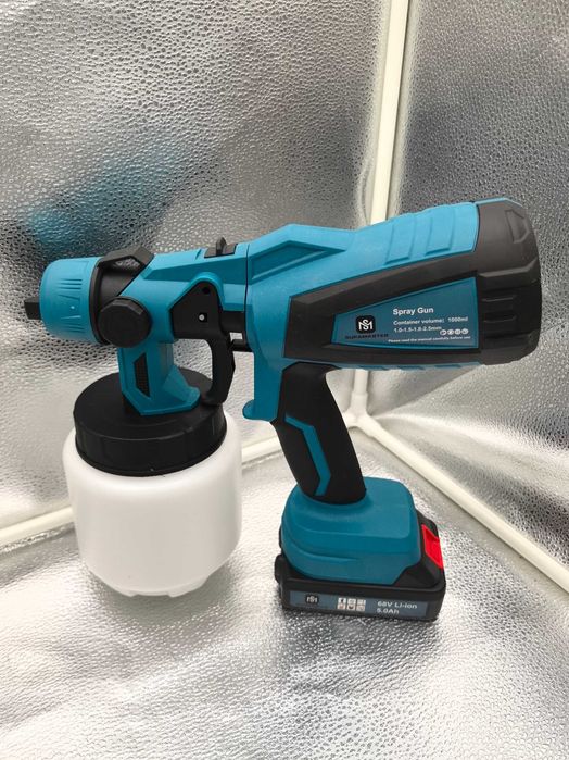 Pistol de vopsit cu acumulator Supamaster – 199 lei