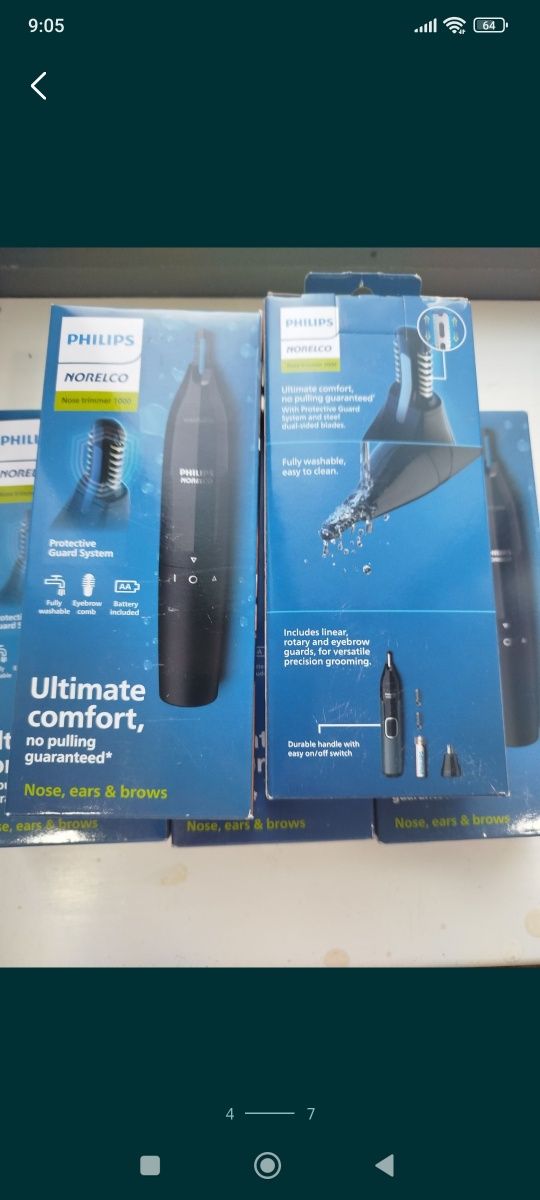 Panasonic Philips Braun trimmer